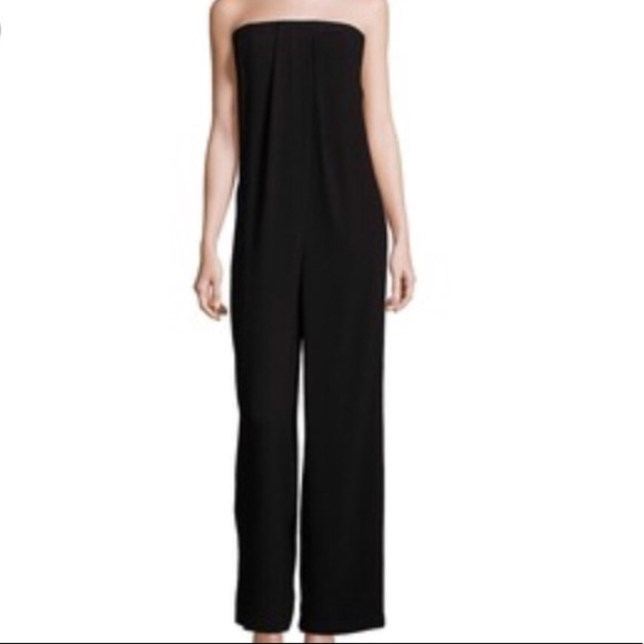 bcbg strapless jumpsuit